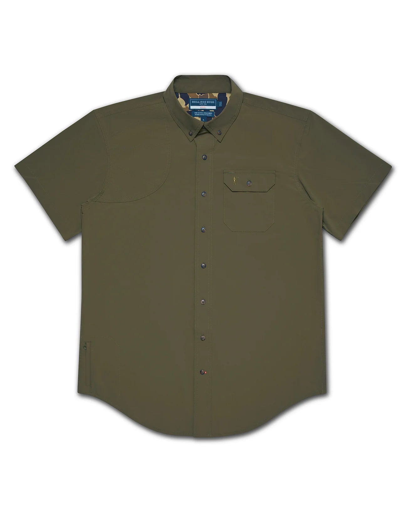 ACTIVE+FIELD SHIRT SS - L.E. & Chalk