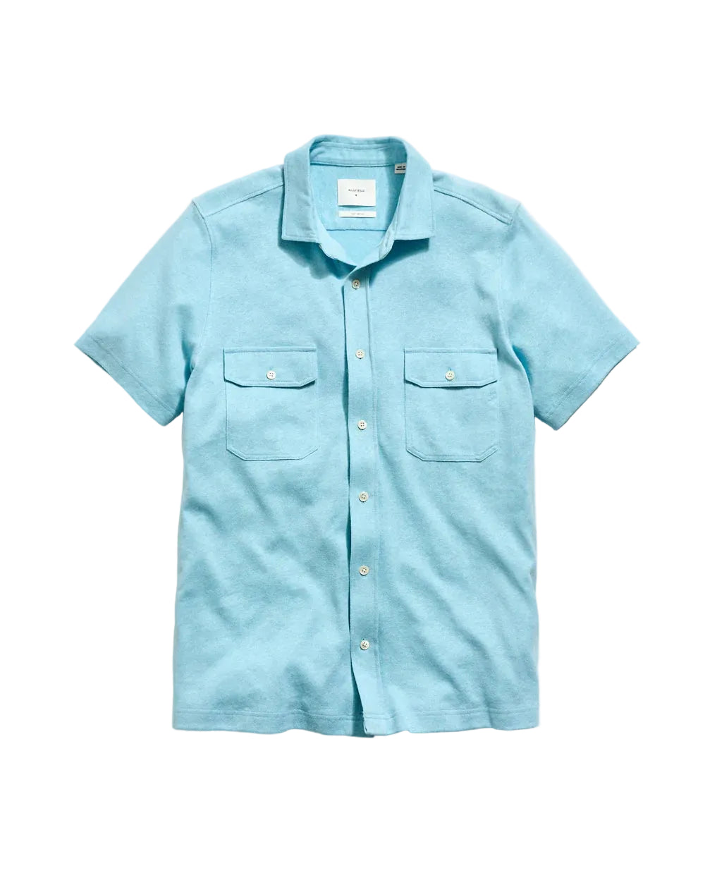 SS HEMP COTTON KNIT SHIRT - L.E. & Chalk