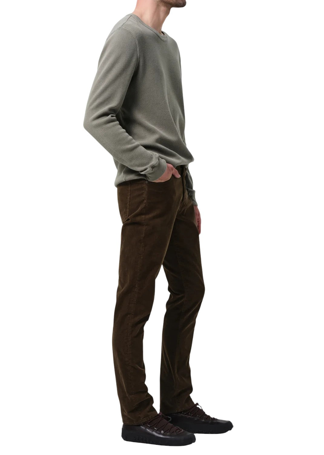GAGE SLIM STRAIGHT CORDUROY - L.E. & Chalk