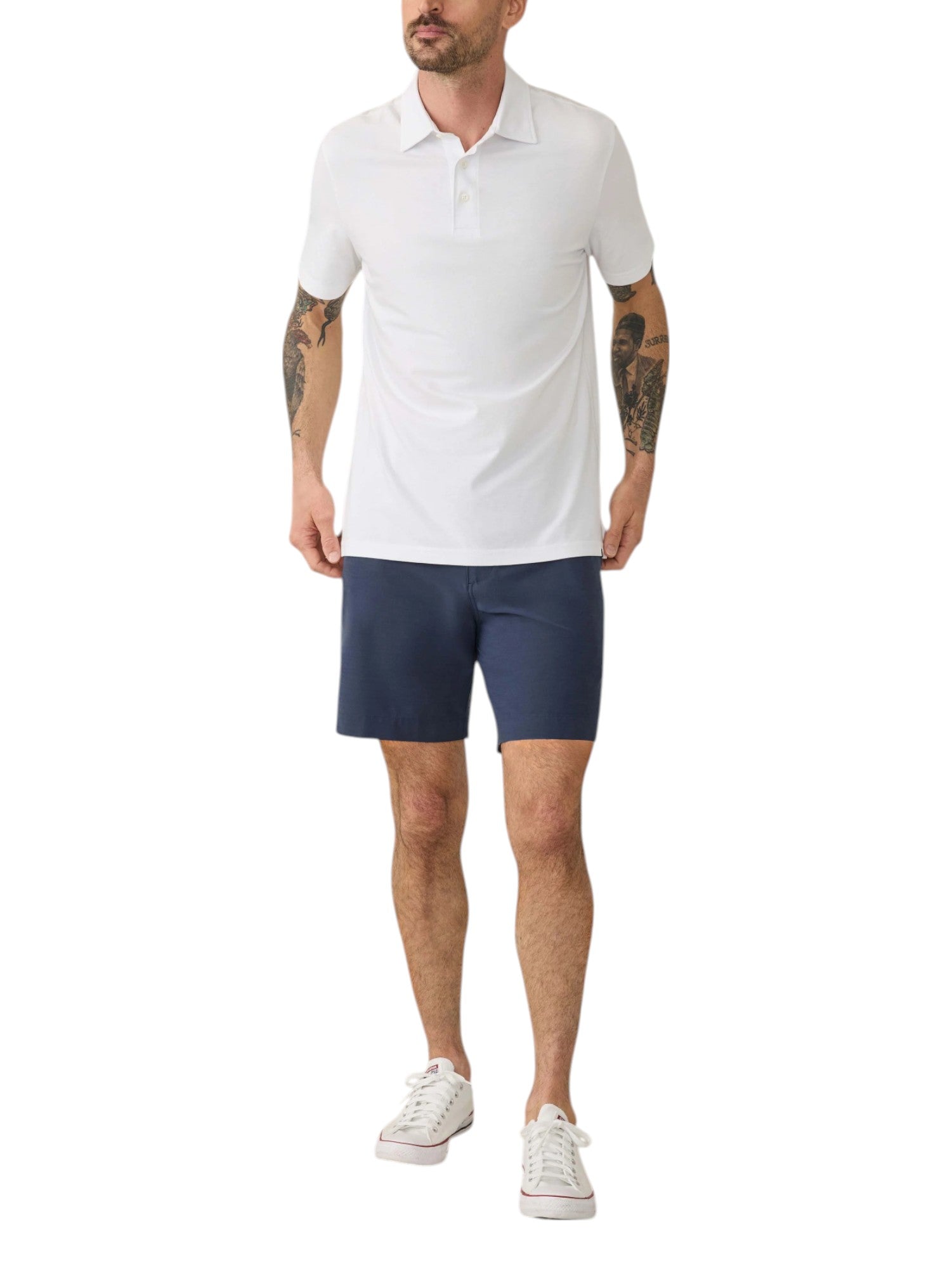 BELT LOOP ALL DAY SHORTS 2.0 7" - L.E. & Chalk