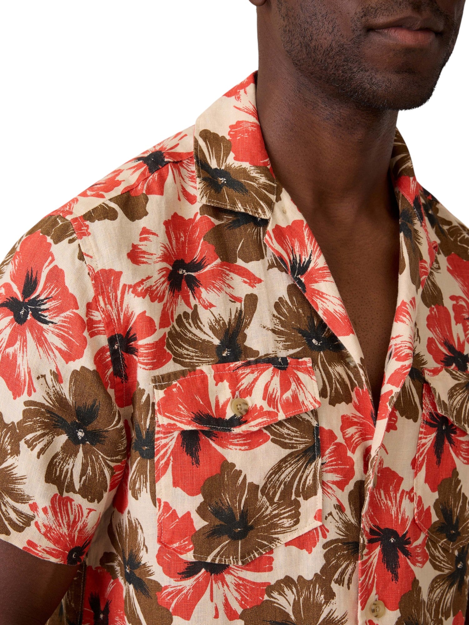 SS RESERVE BASQUE CAMP SHIRT - L.E. & Chalk