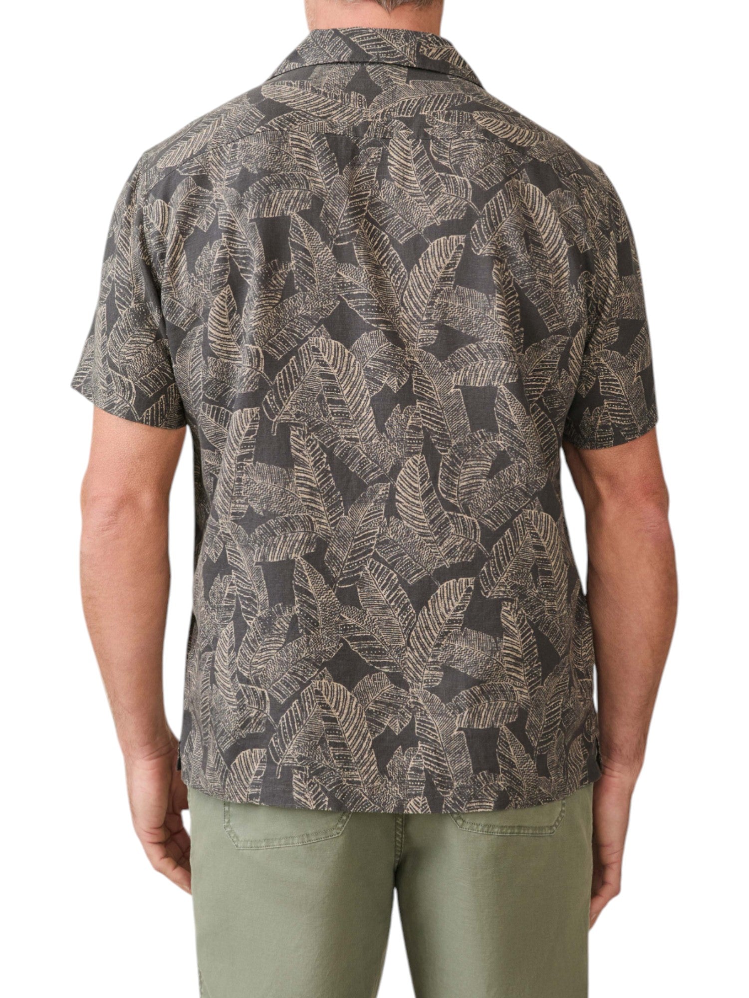 SS BREEZE CAMP SHIRT - L.E. & Chalk