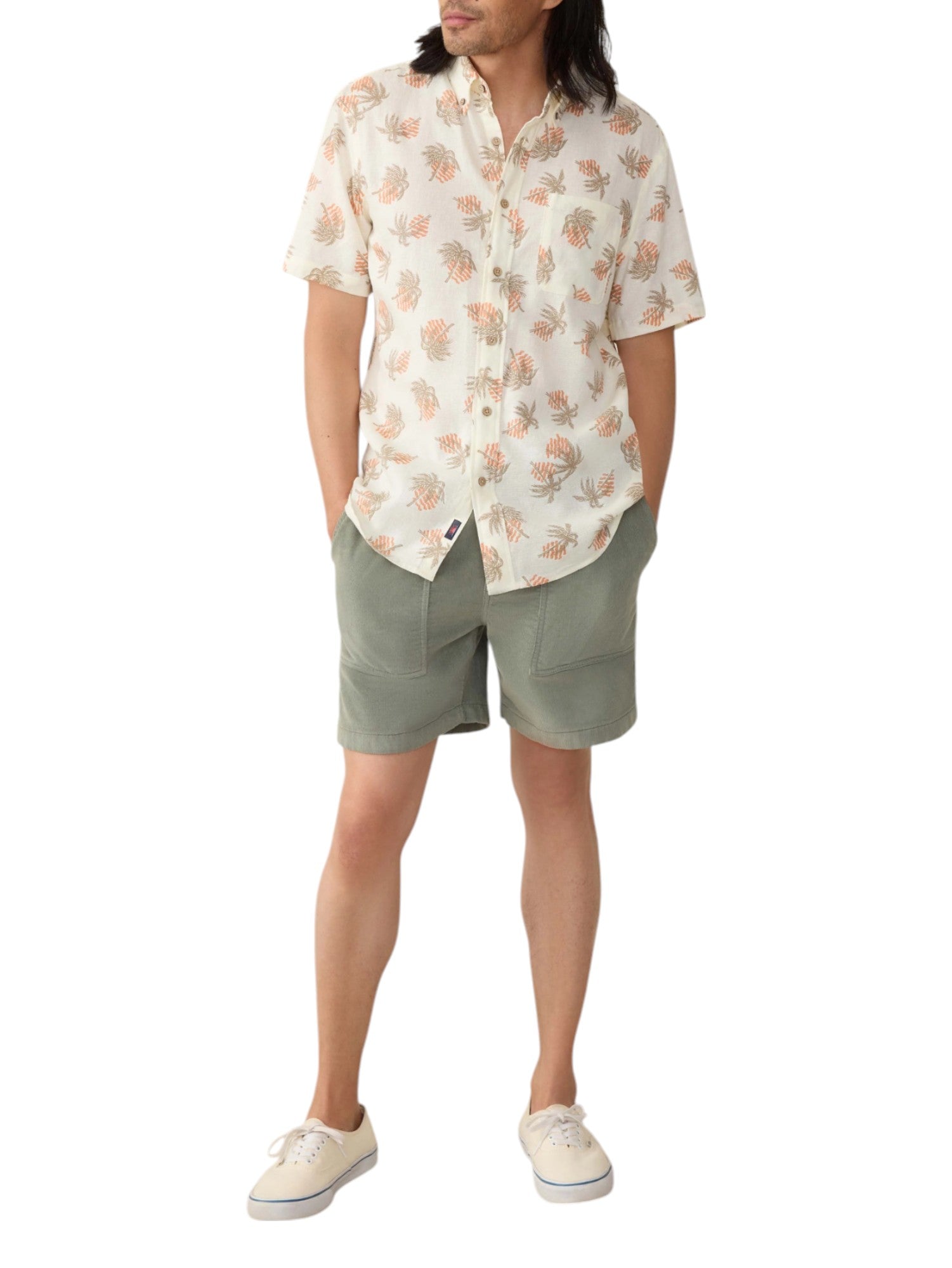 SS BREEZE SHIRT - L.E. & Chalk