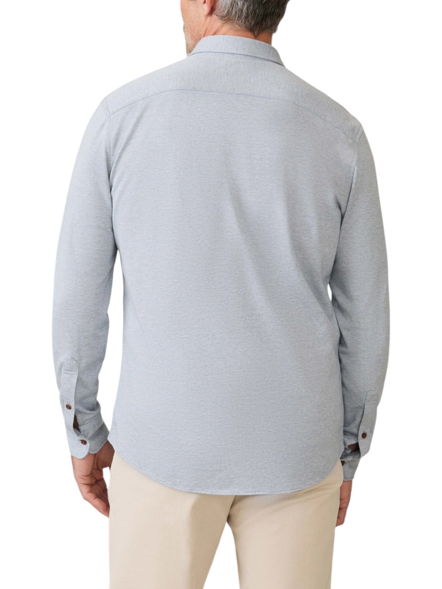 COASTLINE KNIT SHIRT - L.E. & Chalk