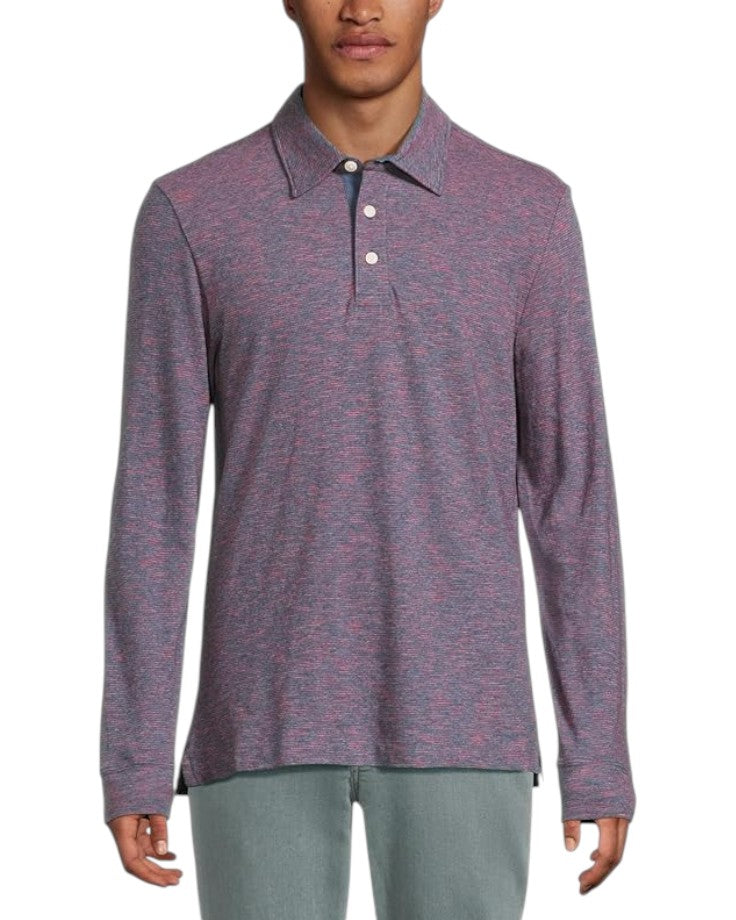 LS SUNWASHED TSHIRT POLO - L.E. & Chalk
