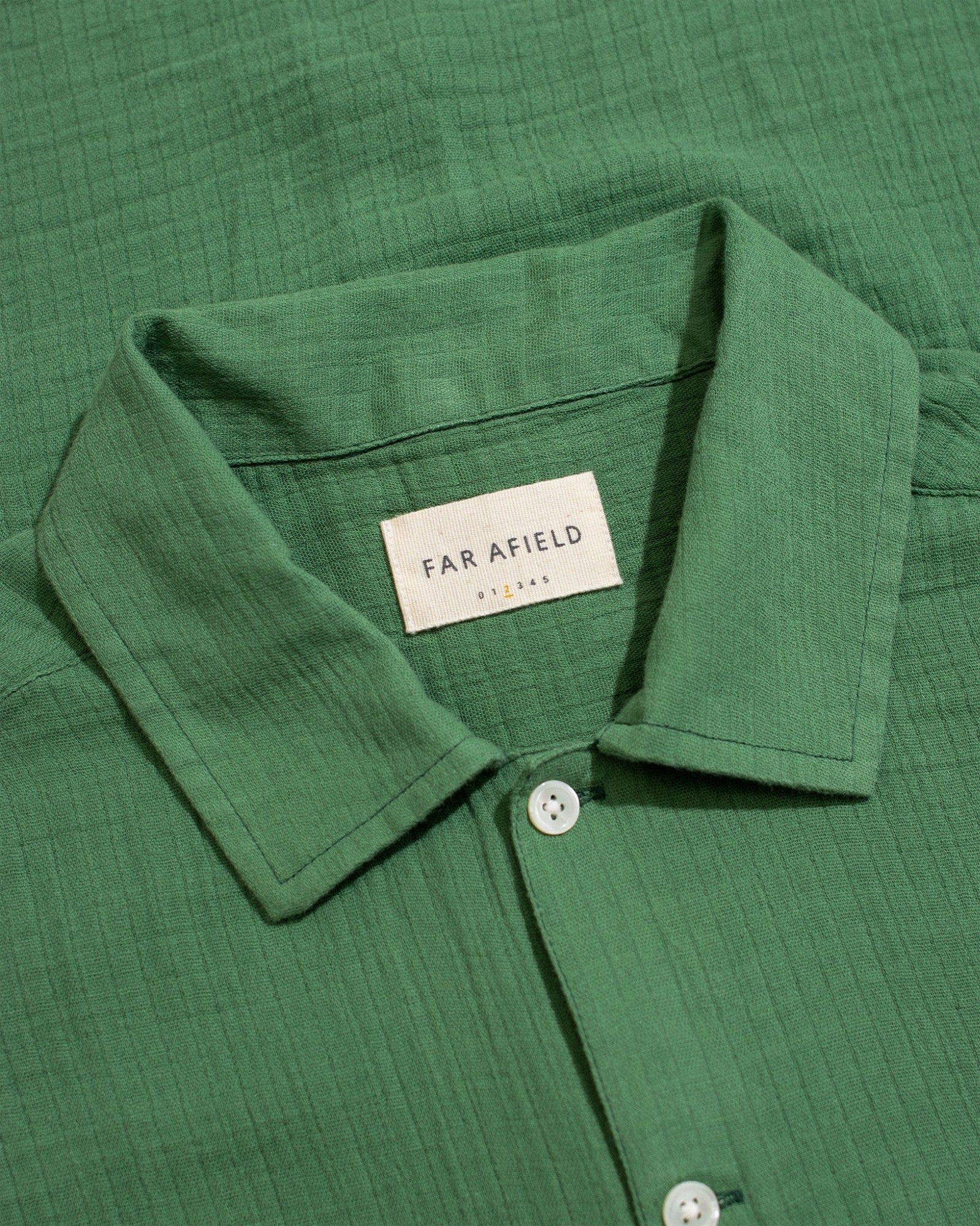 BUSEY DOUBLE CLOTH SHIRT - L.E. & Chalk