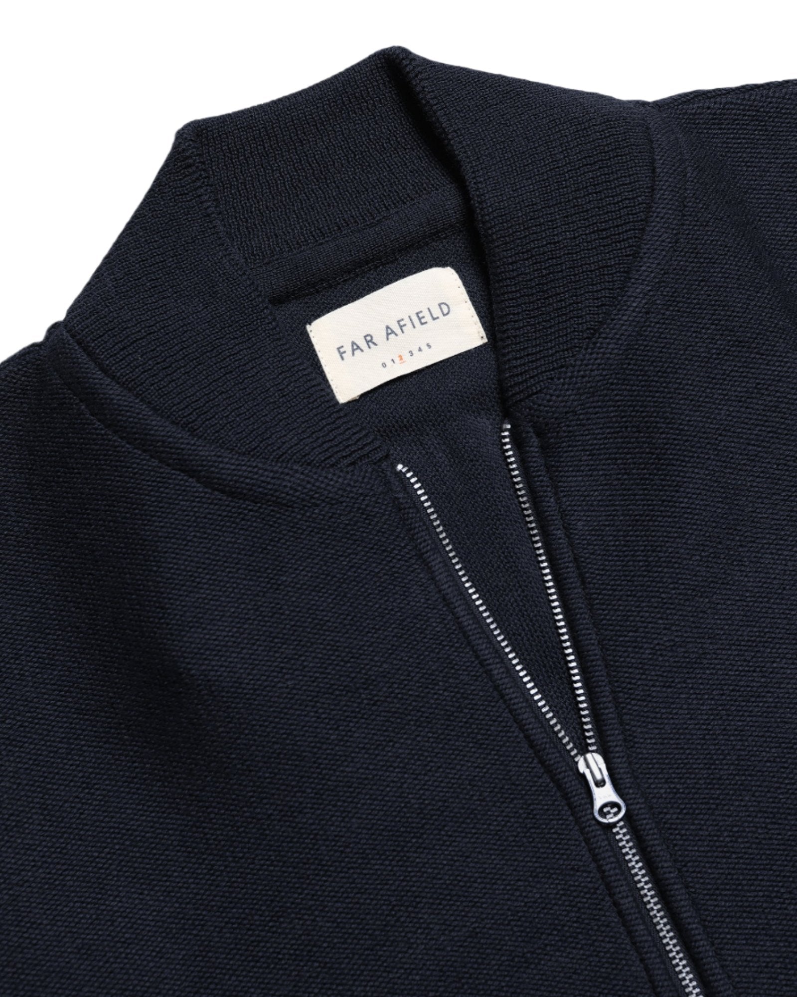 ESSA ZIPPED CARDIGAN - L.E. & Chalk
