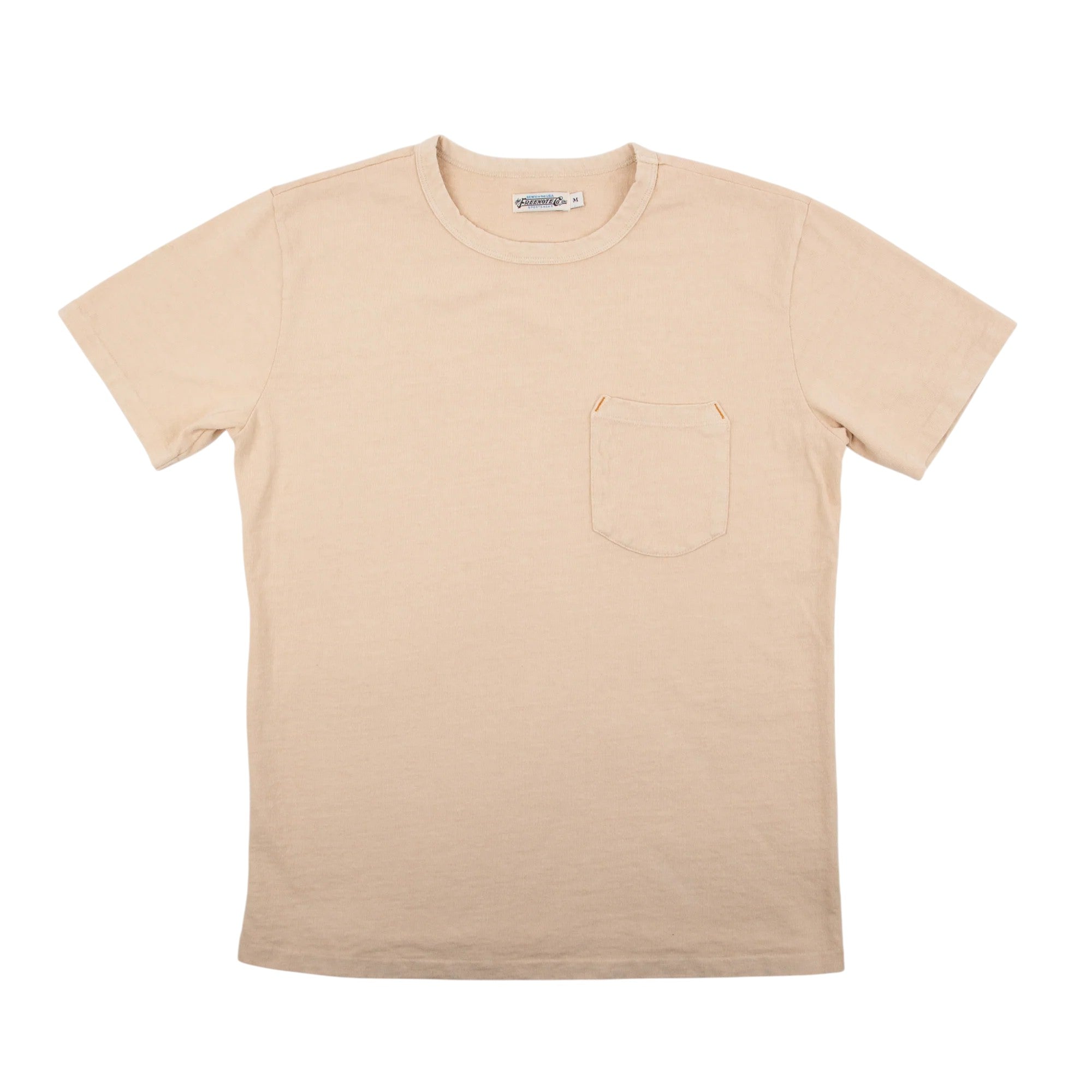 13 OZ POCKET TEE - L.E. & Chalk