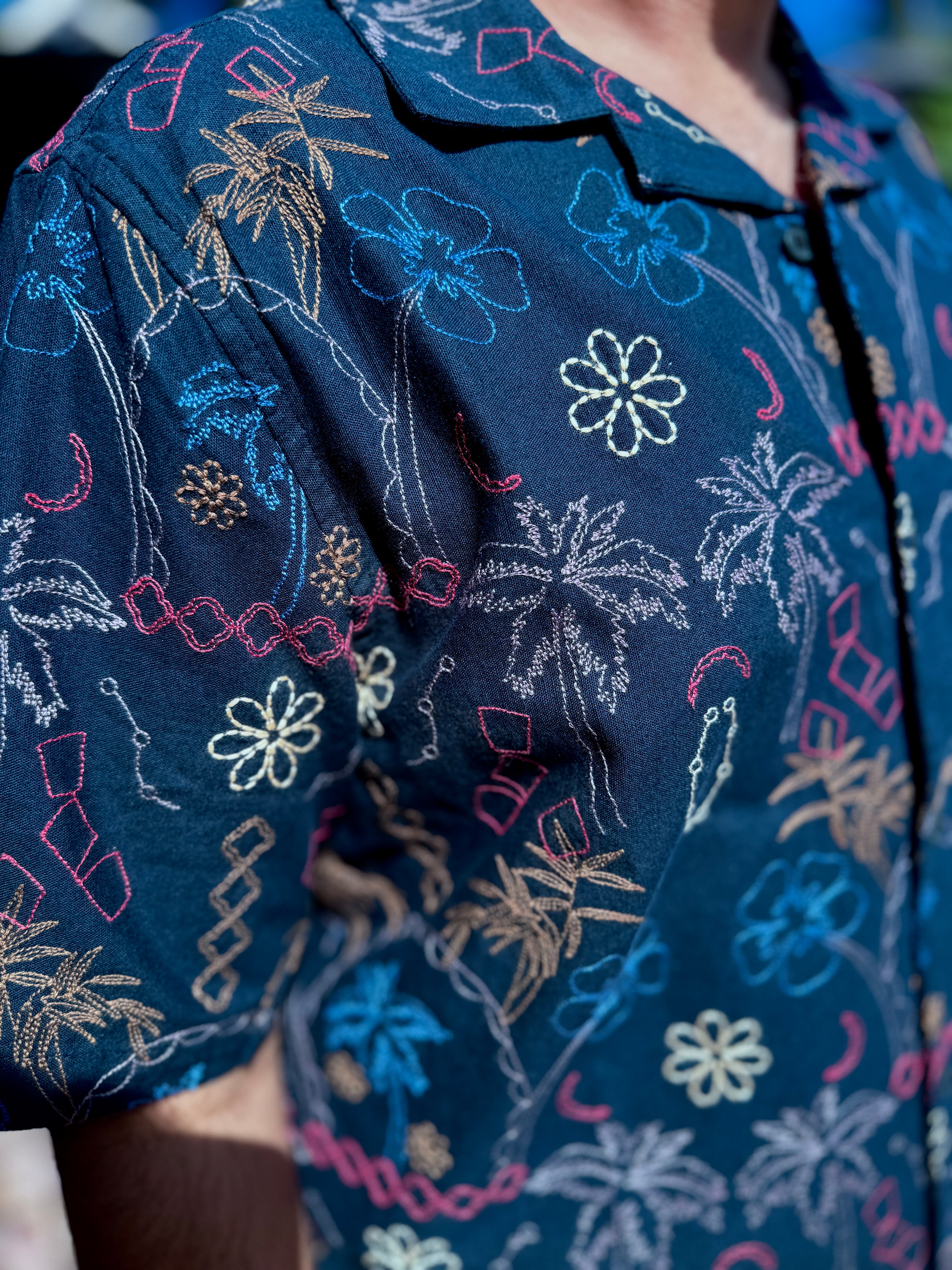 DIDCOT SS SHIRT HAWAIIAN - L.E. & Chalk