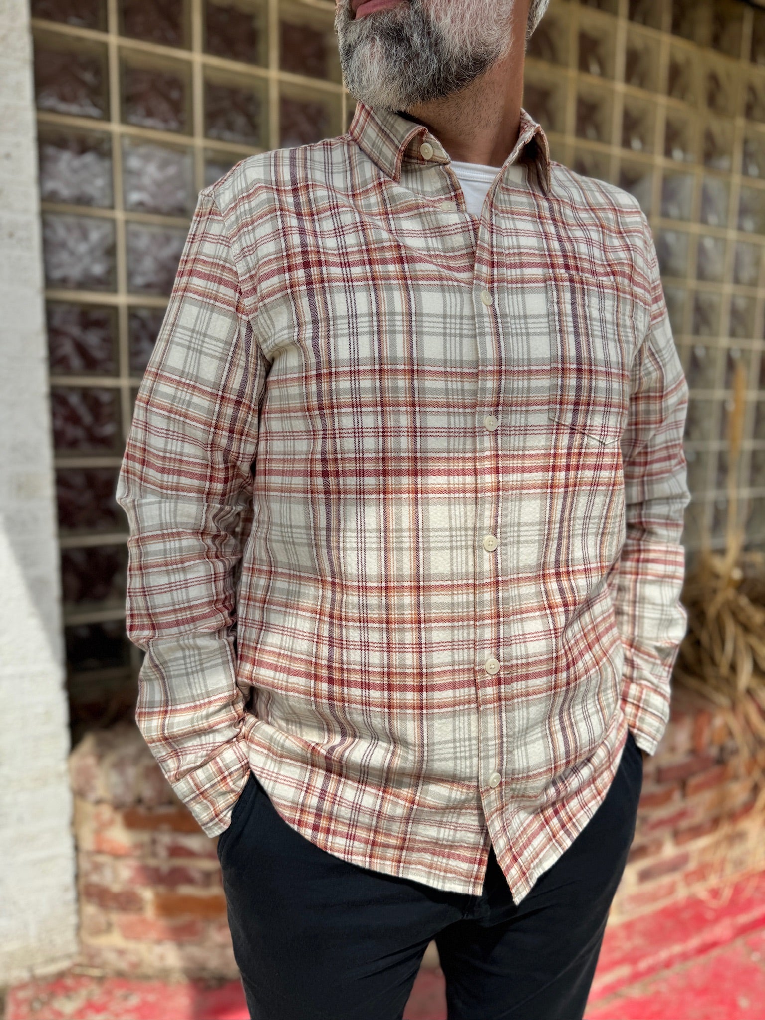 SHELLY SHIRT - L.E. & Chalk