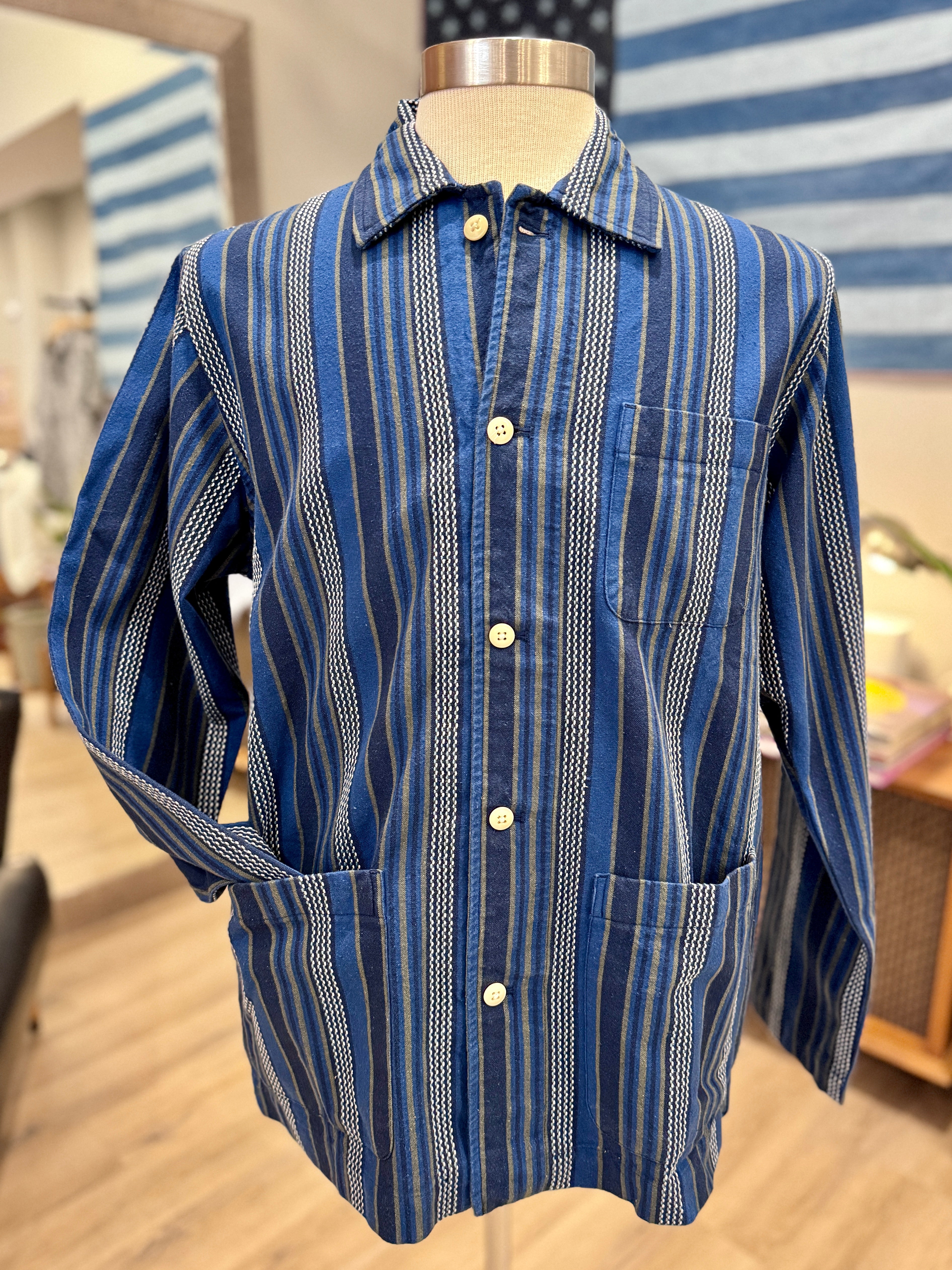 SHIRT JACKET - L.E. & Chalk