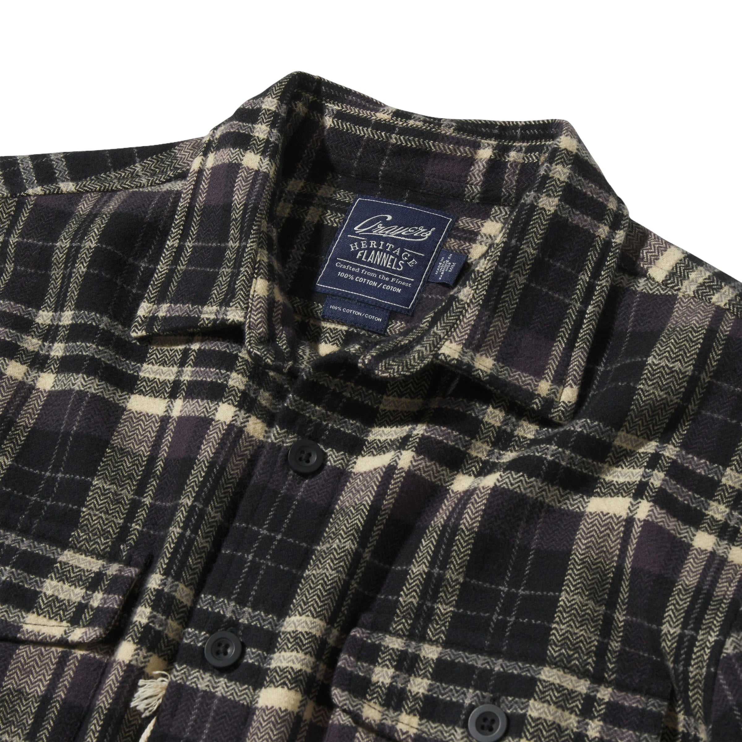 HERRINGBONE HERITAGE FLANNEL - L.E. & Chalk