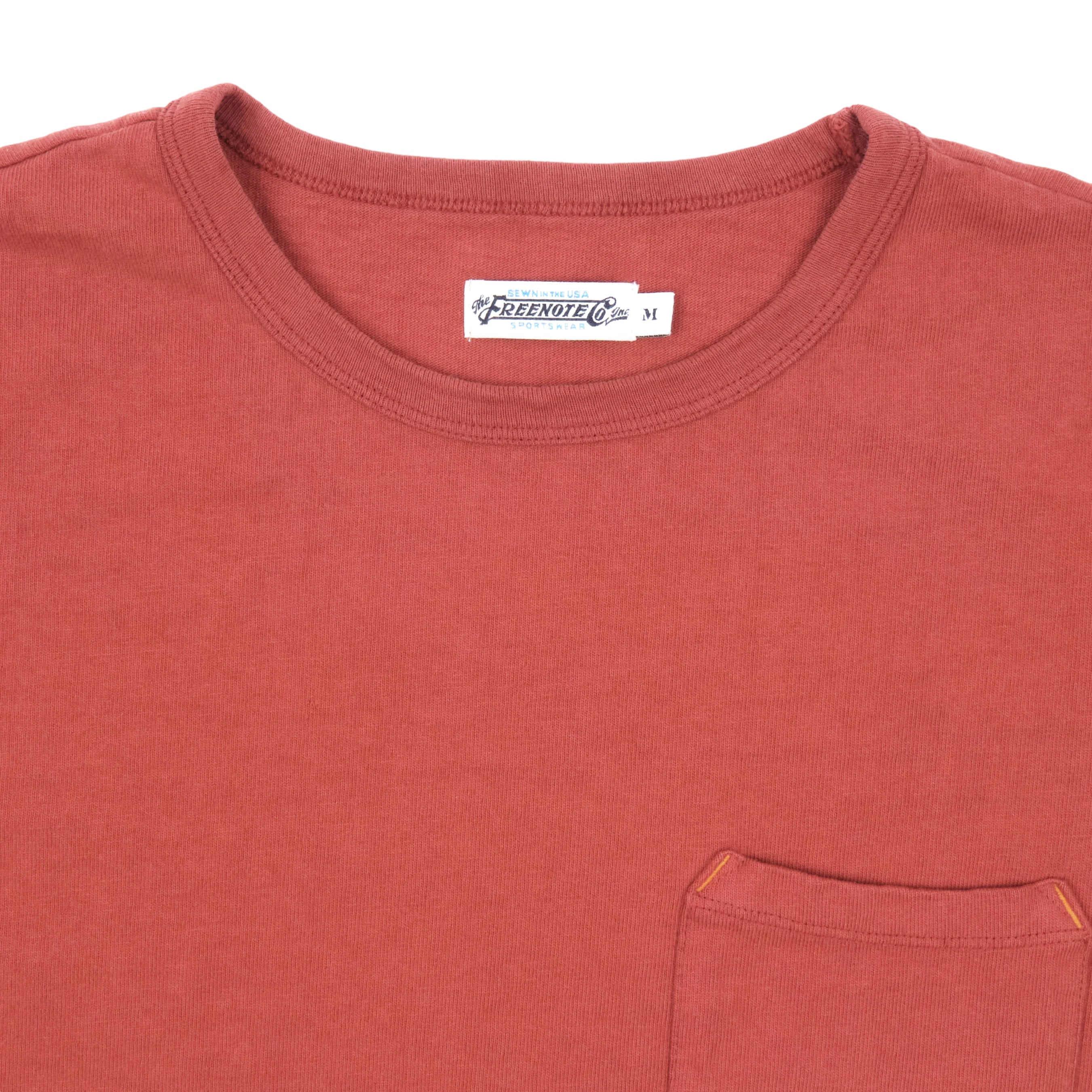 9 OZ POCKET TEE - L.E. & Chalk