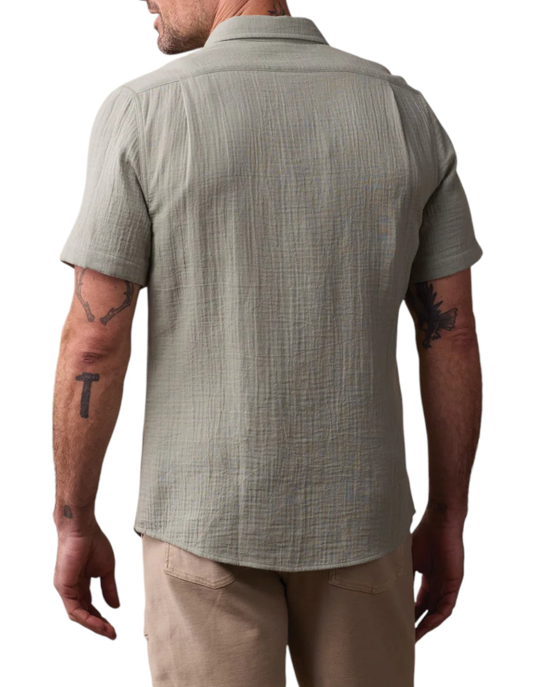 KALO SS BUTTON UP - L.E. & Chalk