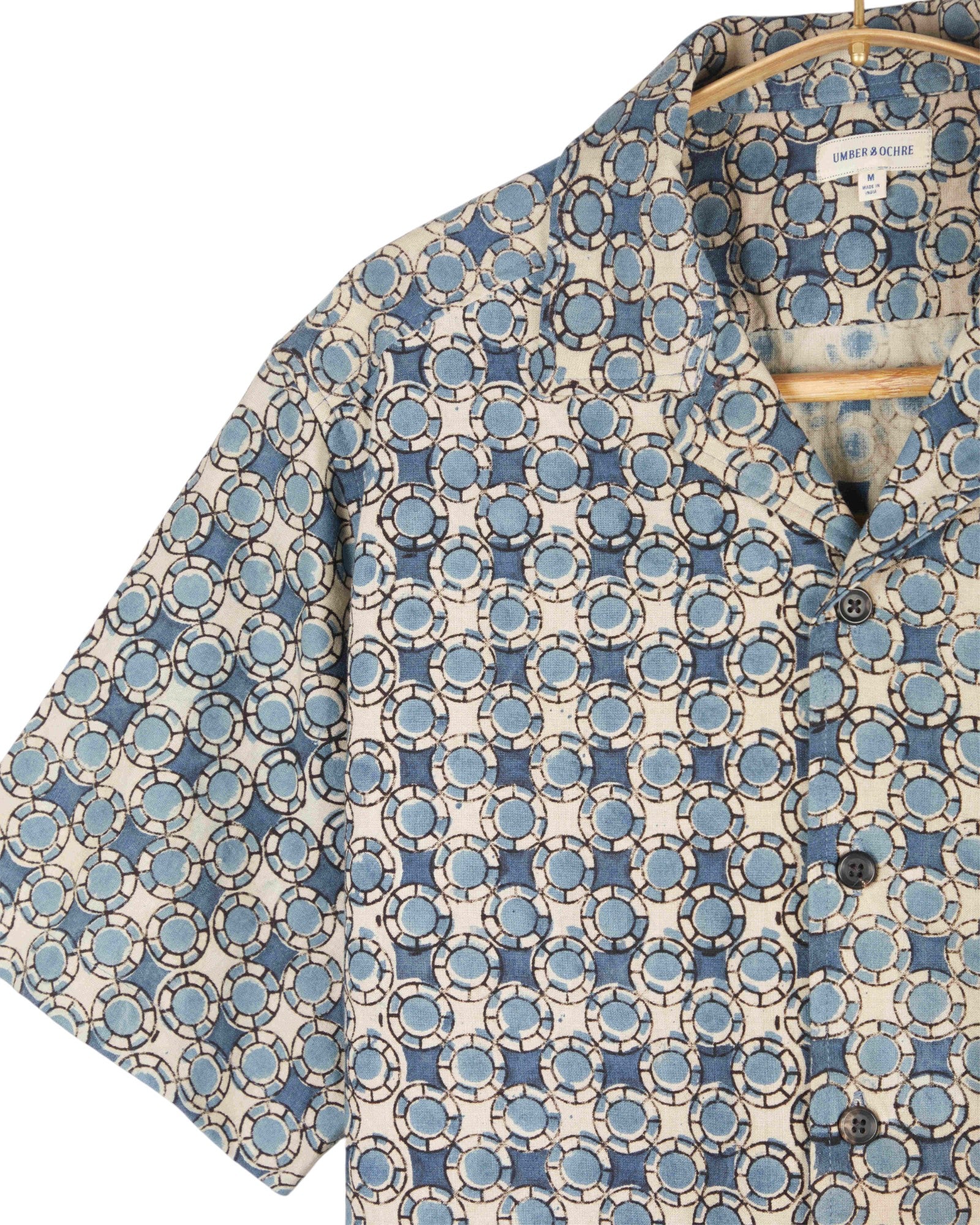 KHUSHI CAMP SHIRT - L.E. & Chalk