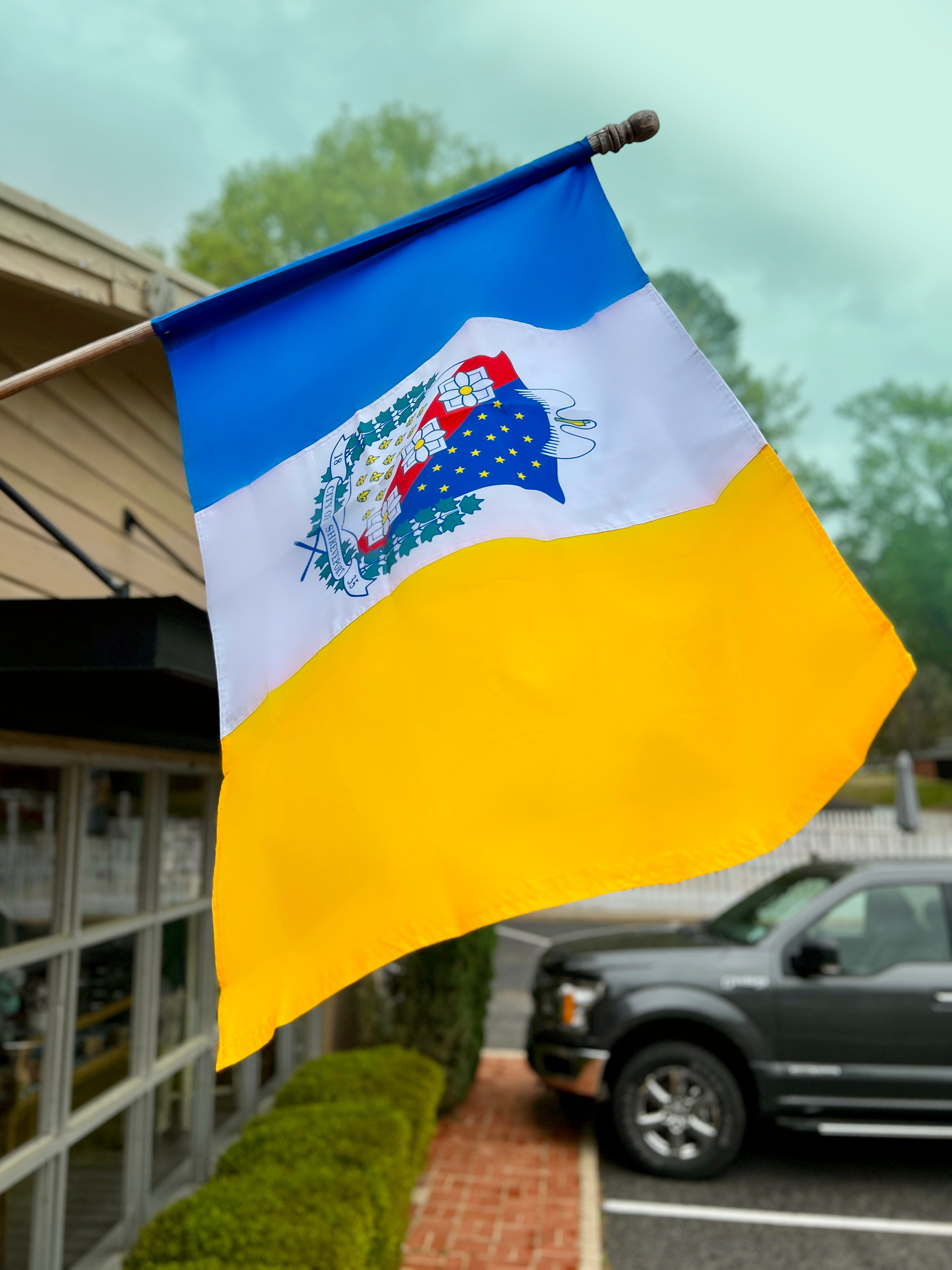 SHREVEPORT FLAG - L.E. & Chalk