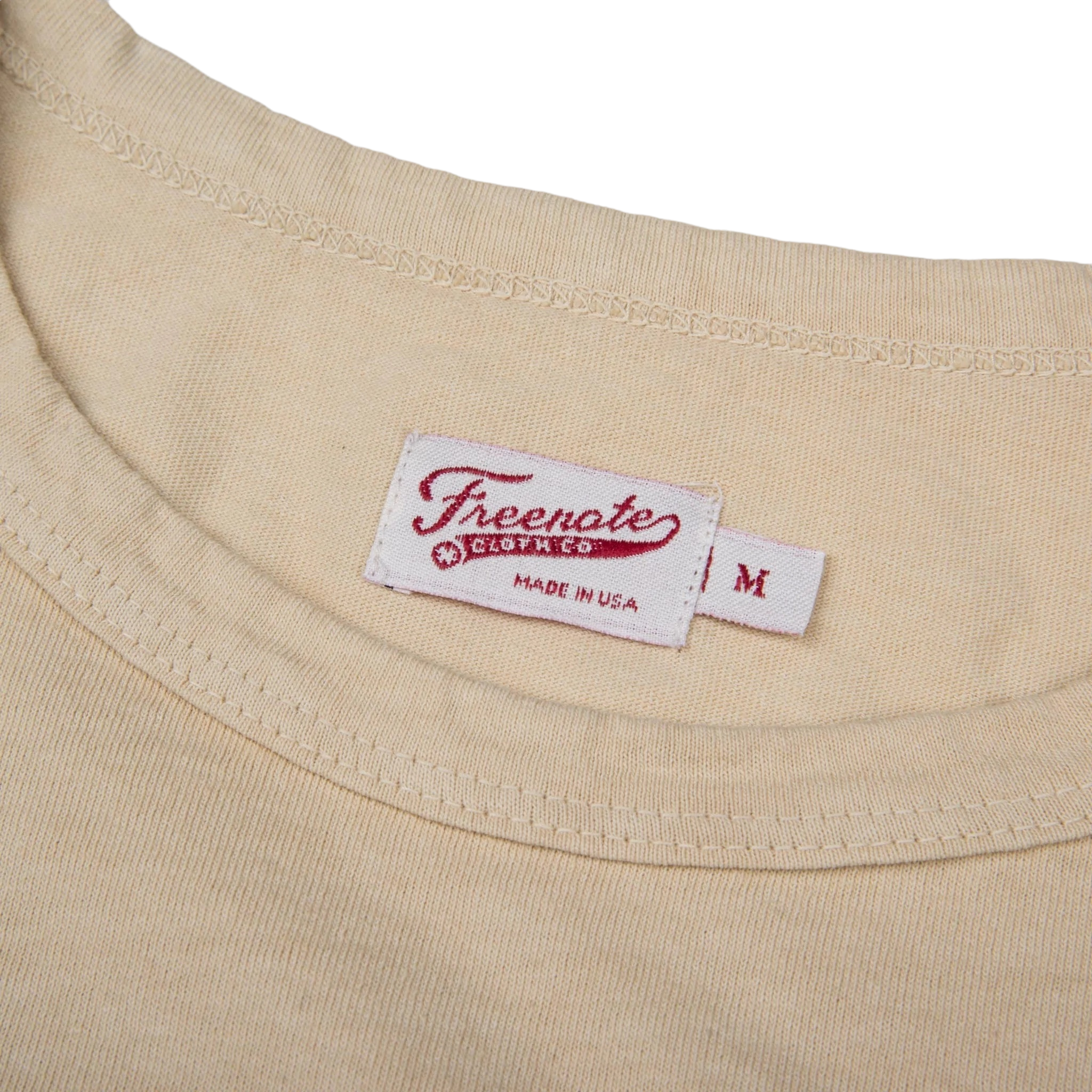 9 OZ POCKET TEE - L.E. & Chalk