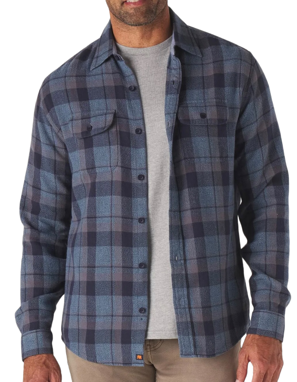 MOUNTAIN OVERSHIRT - L.E. & Chalk