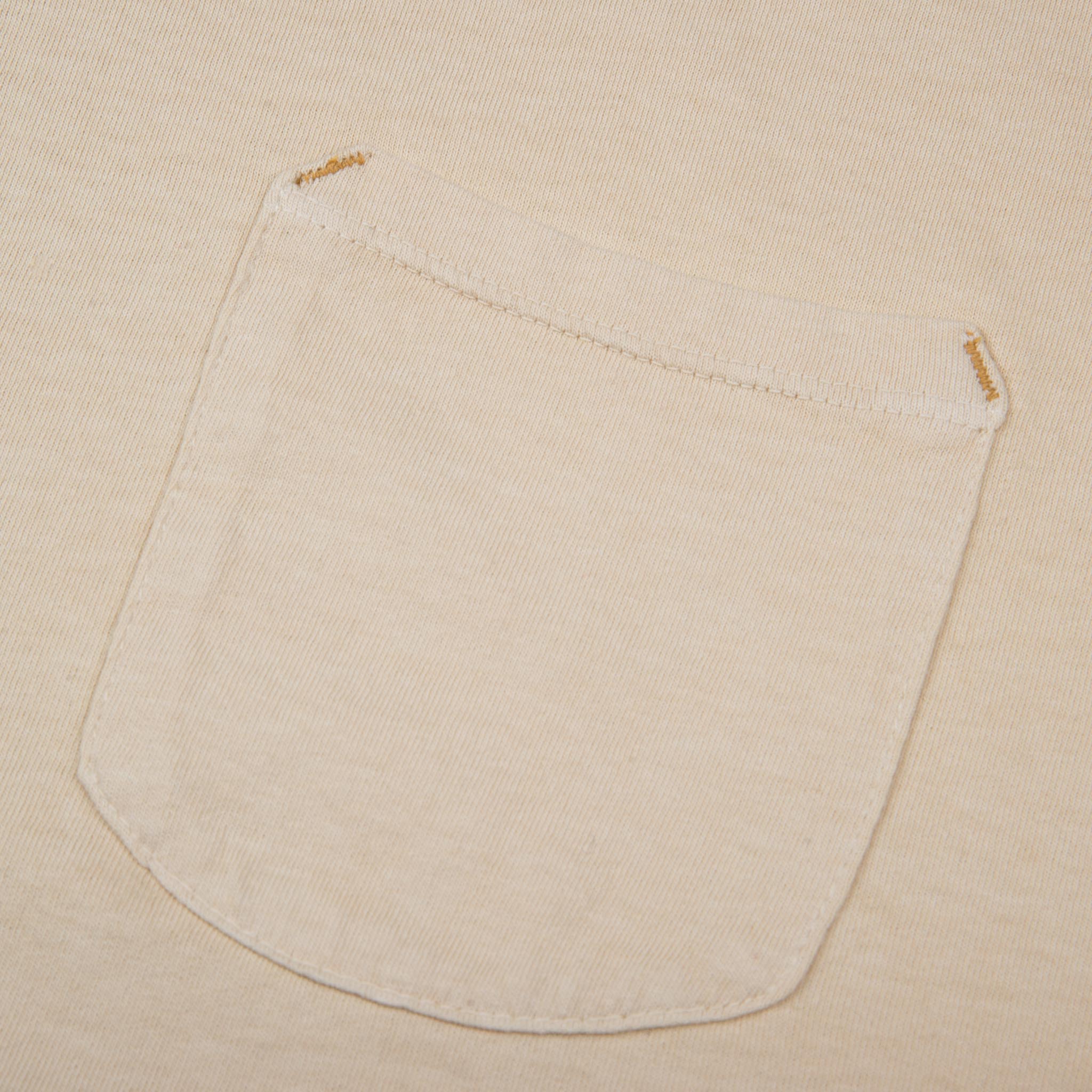 9 OZ POCKET TEE - L.E. & Chalk
