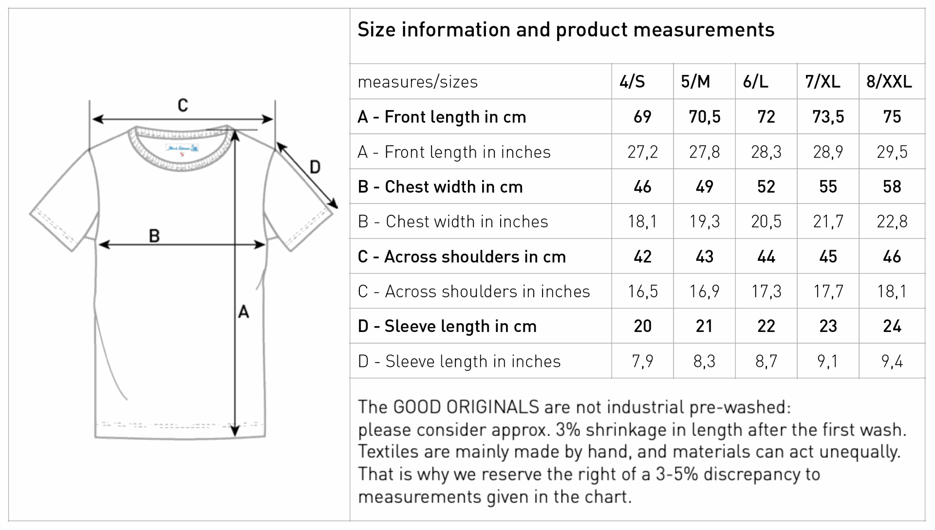 215 LOOPWHEELED 7.2 OZ TEE - L.E. &amp; Chalk