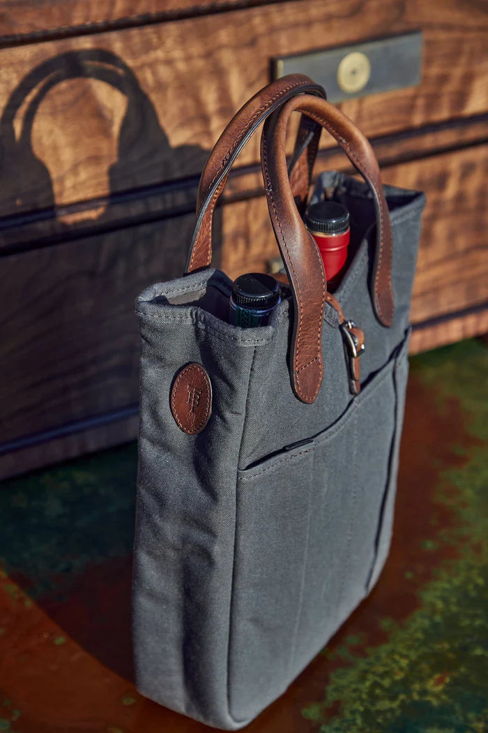 CANVAS WHISKEY TOTE - L.E. &amp; Chalk