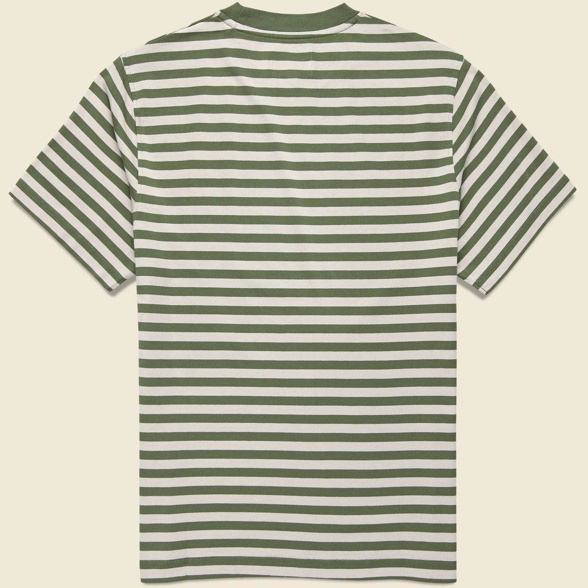 BRETON STRIPE SS T-SHIRT - L.E. &amp; Chalk