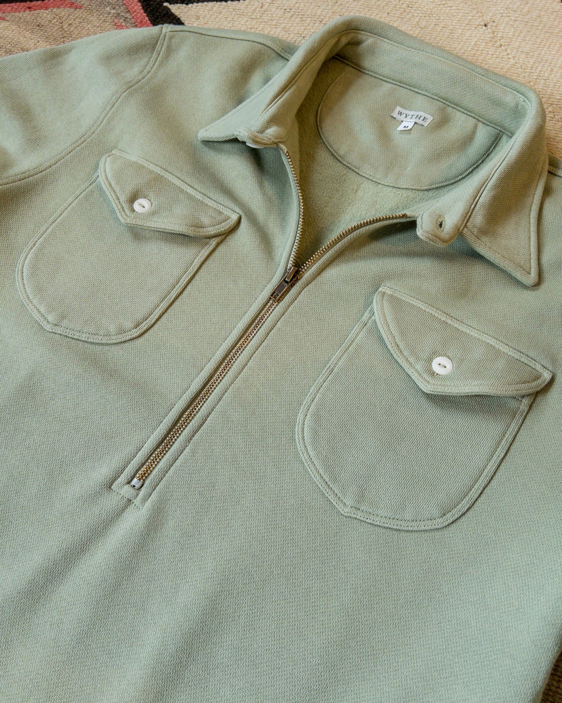 HALF ZIP SWEATSHIRT - L.E. &amp; Chalk