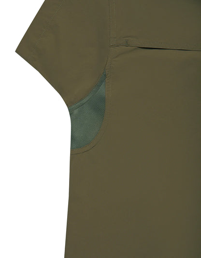 ACTIVE+FIELD SHIRT SS - L.E. &amp; Chalk