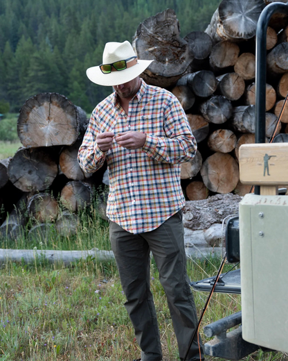 BRIMMED FIELD HAT - L.E. &amp; Chalk