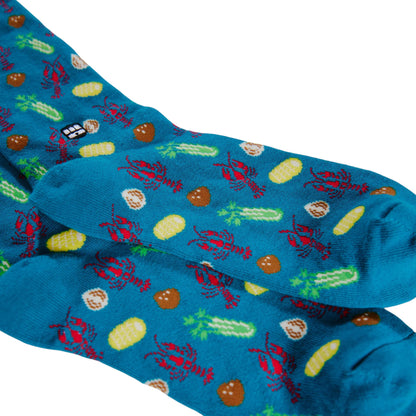 CRAWFISH BOIL SOCKS - L.E. &amp; Chalk