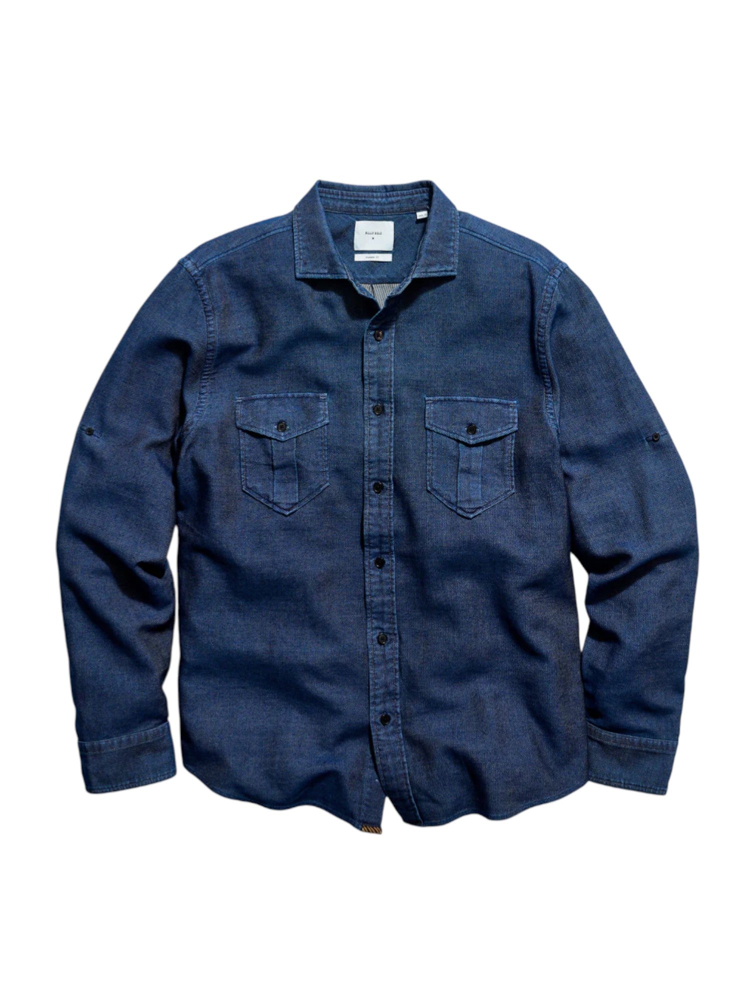 COTTON DOBBY SCOUT SHIRT - L.E. &amp; Chalk