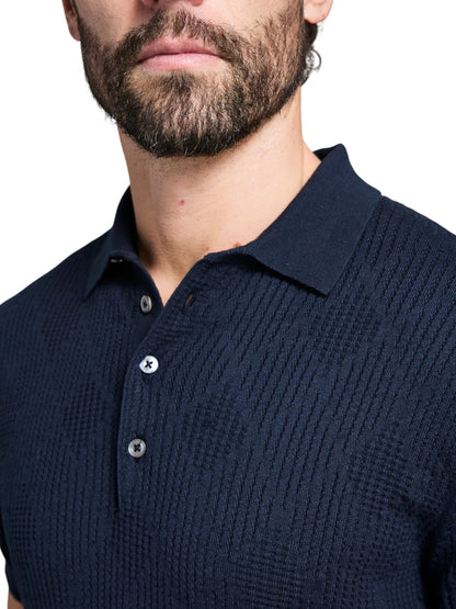 DIAMOND SWEATER POLO - L.E. &amp; Chalk