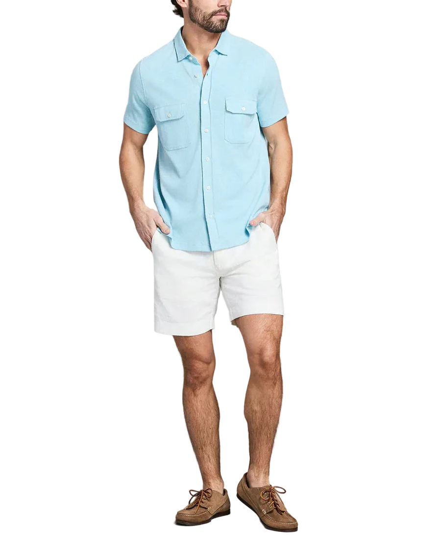 SS HEMP COTTON KNIT SHIRT - L.E. &amp; Chalk
