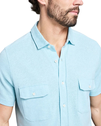 SS HEMP COTTON KNIT SHIRT - L.E. &amp; Chalk