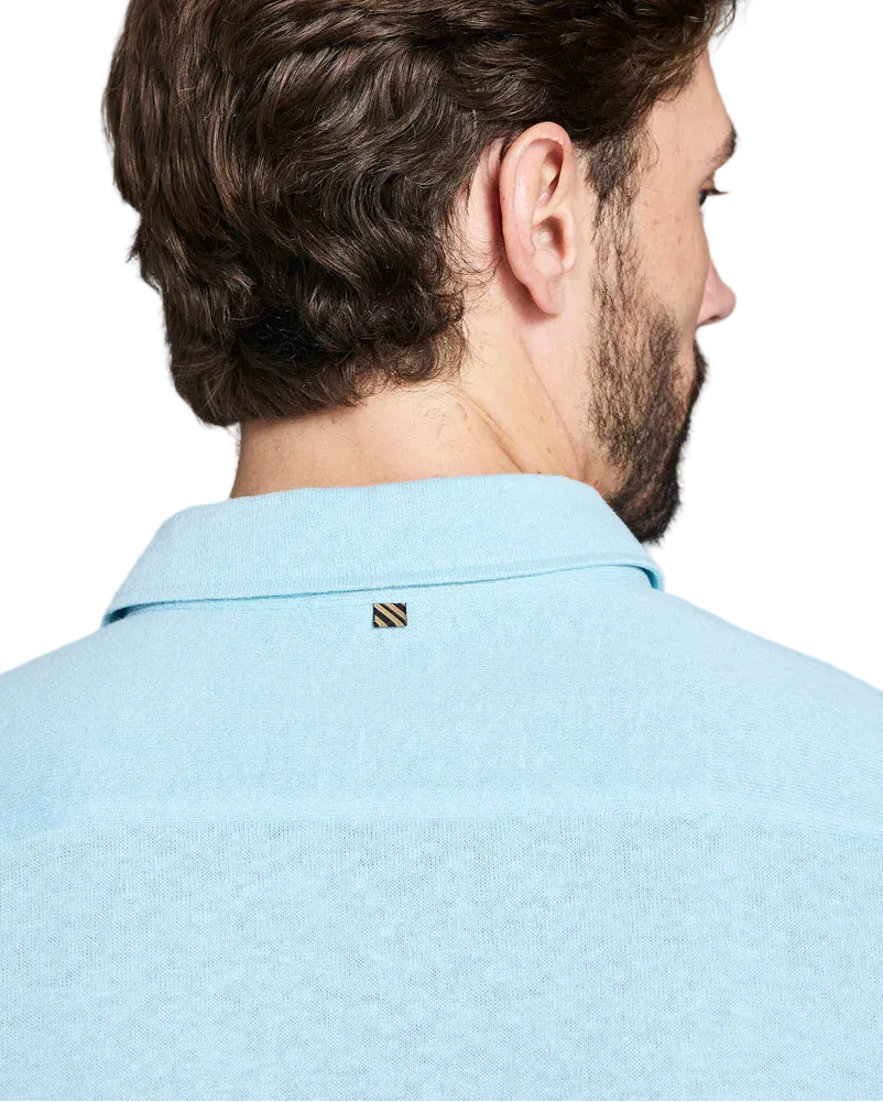 SS HEMP COTTON KNIT SHIRT - L.E. &amp; Chalk