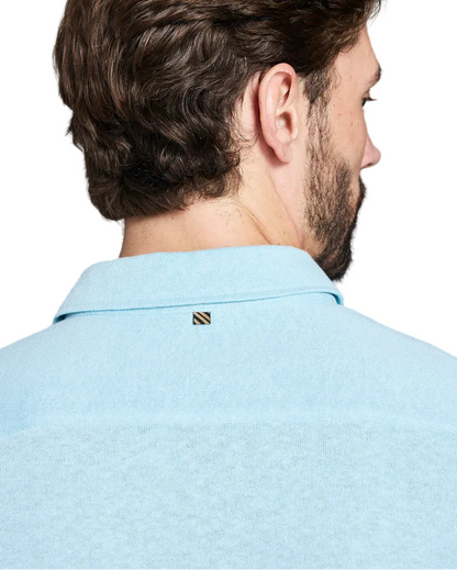 SS HEMP COTTON KNIT SHIRT - L.E. &amp; Chalk