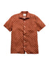 SS PAGODA TILE LINEN TREME SHIRT - L.E. & Chalk