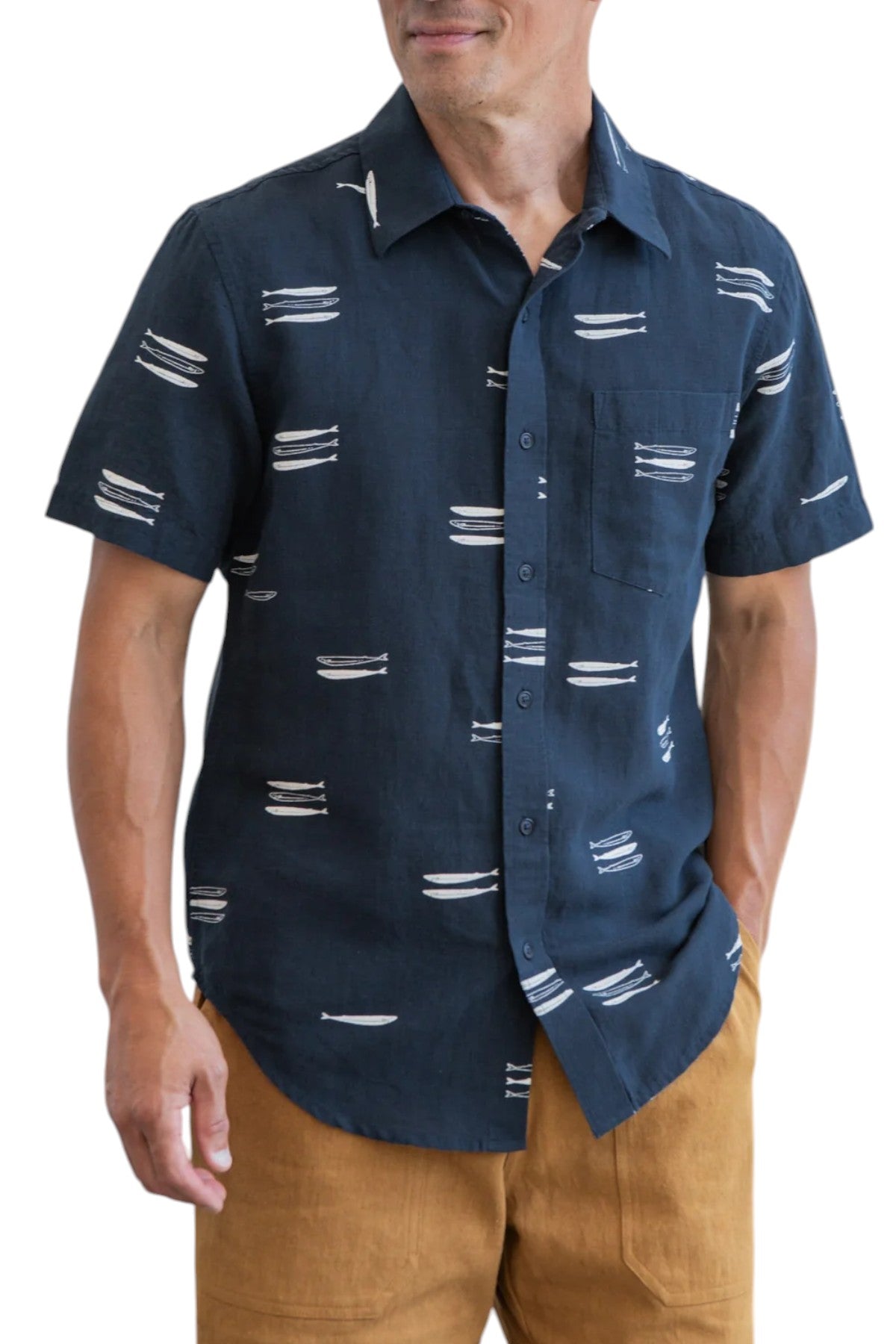 HARBOR SLIM SHIRT - L.E. &amp; Chalk