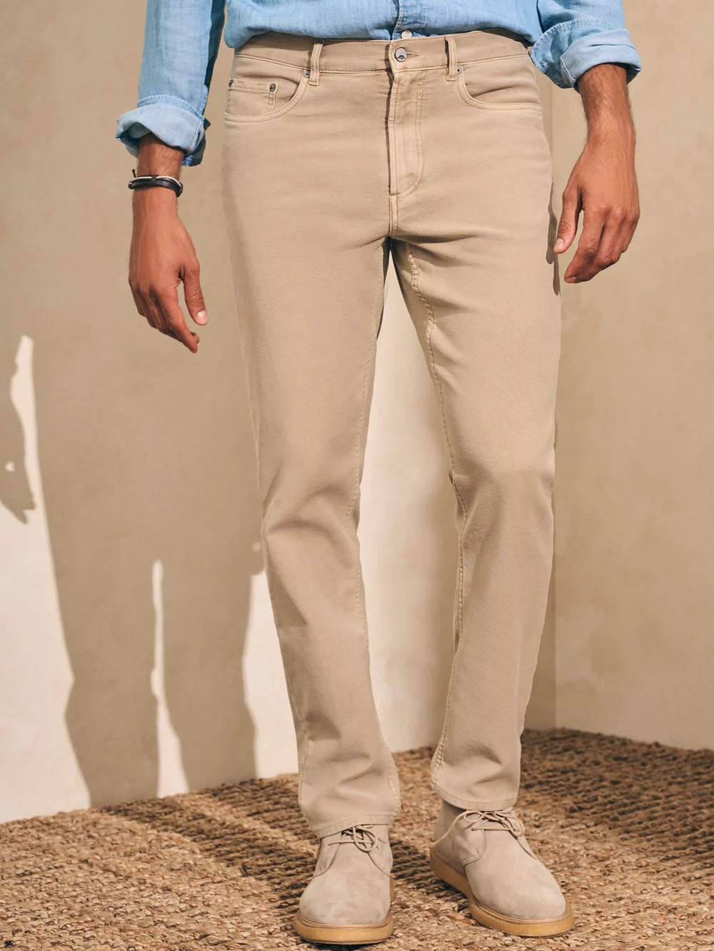 STRETCH TERRY 5 POCKET - L.E. &amp; Chalk