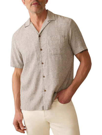 SS BREEZE CAMP SHIRT - L.E. &amp; Chalk
