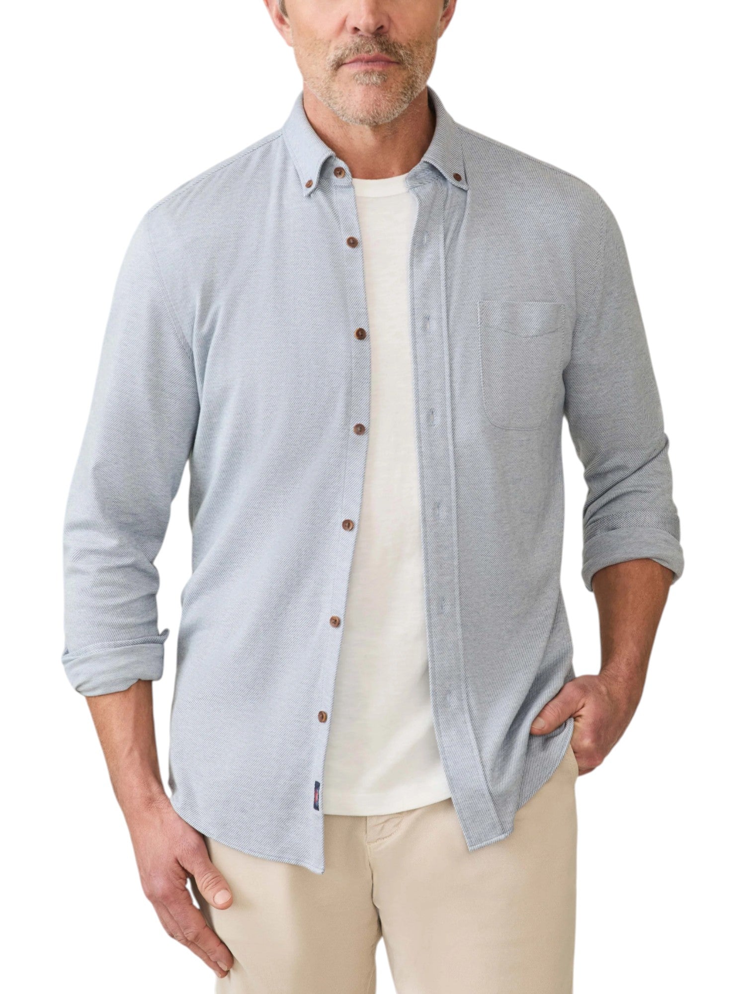 COASTLINE KNIT SHIRT - L.E. &amp; Chalk