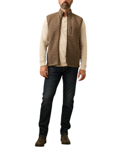 EPIC QUILTED FLEECE VEST - L.E. &amp; Chalk