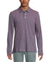 LS SUNWASHED TSHIRT POLO - L.E. & Chalk