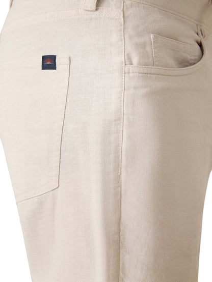 MOVEMENT LINEN 5 POCKET PANT - L.E. &amp; Chalk
