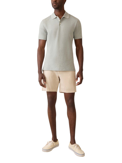 SS MOVEMENT PIQU POLO - L.E. &amp; Chalk