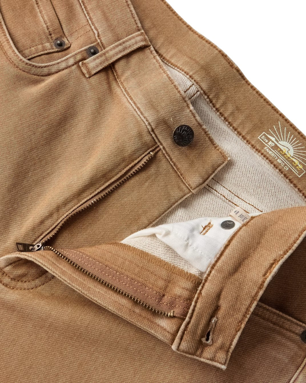 STRETCH TERRY 5 POCKET PANT - L.E. &amp; Chalk