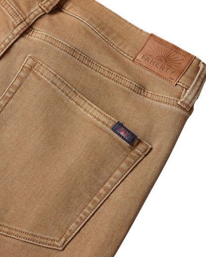 STRETCH TERRY 5 POCKET PANT - L.E. &amp; Chalk