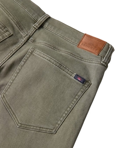 STRETCH TERRY 5 POCKET PANT - L.E. &amp; Chalk