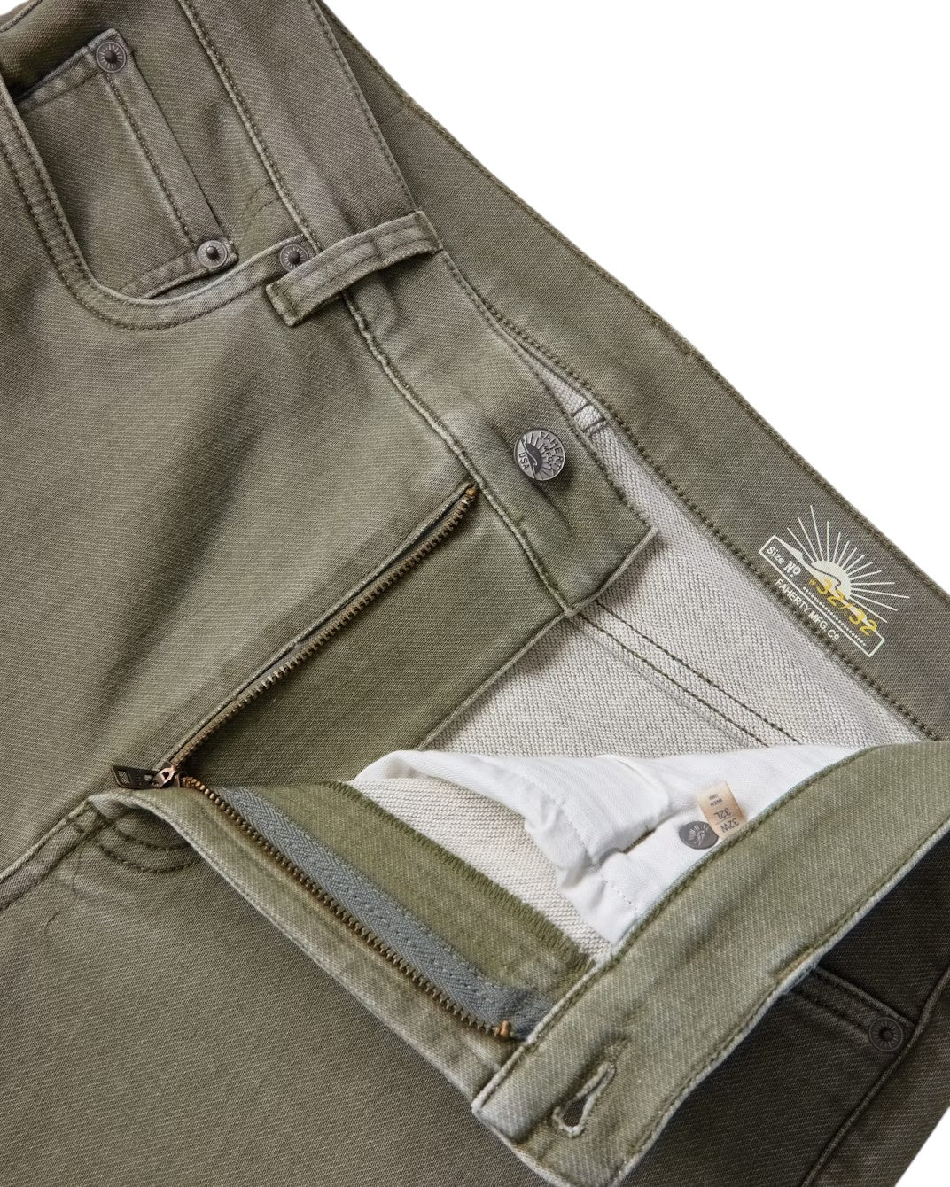 STRETCH TERRY 5 POCKET PANT - L.E. &amp; Chalk