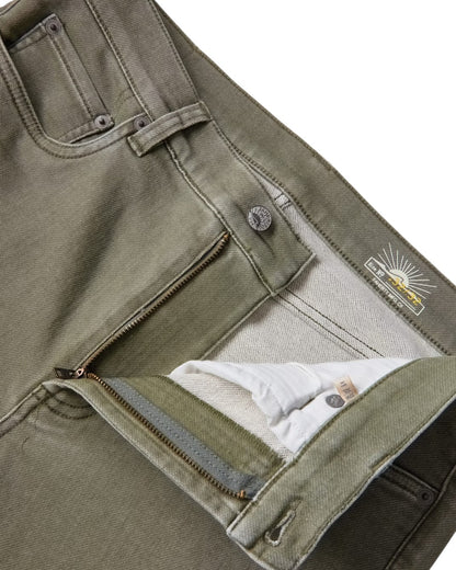 STRETCH TERRY 5 POCKET PANT - L.E. &amp; Chalk